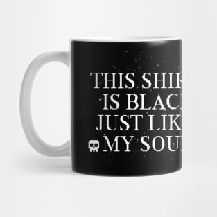 Black Soul Goth Mug